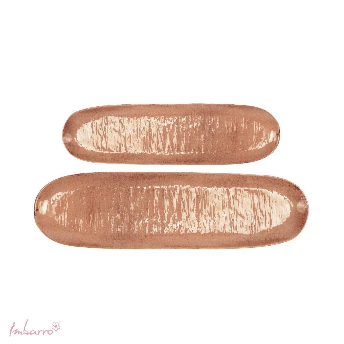 Imbarro Tray - Dienblad - Schaal - Set/2 - Novia - Vintage Pink - Metaal