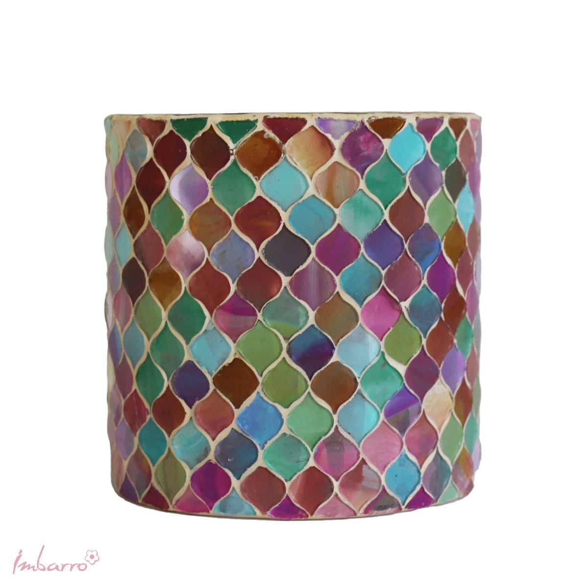 Imbarro Waxinelicht Sita M - Recht model - 9x10.5 cm