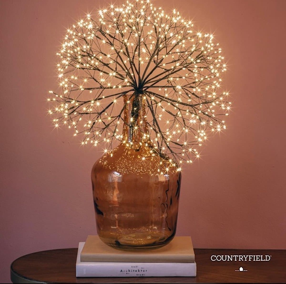 Countryfield - Lichtbol - Jupiter - 200 Led - Zwart - 43cm - Afbeelding 4