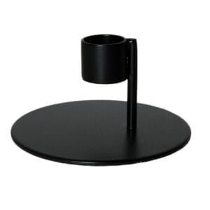 Kaarsenhouder Lina zwart