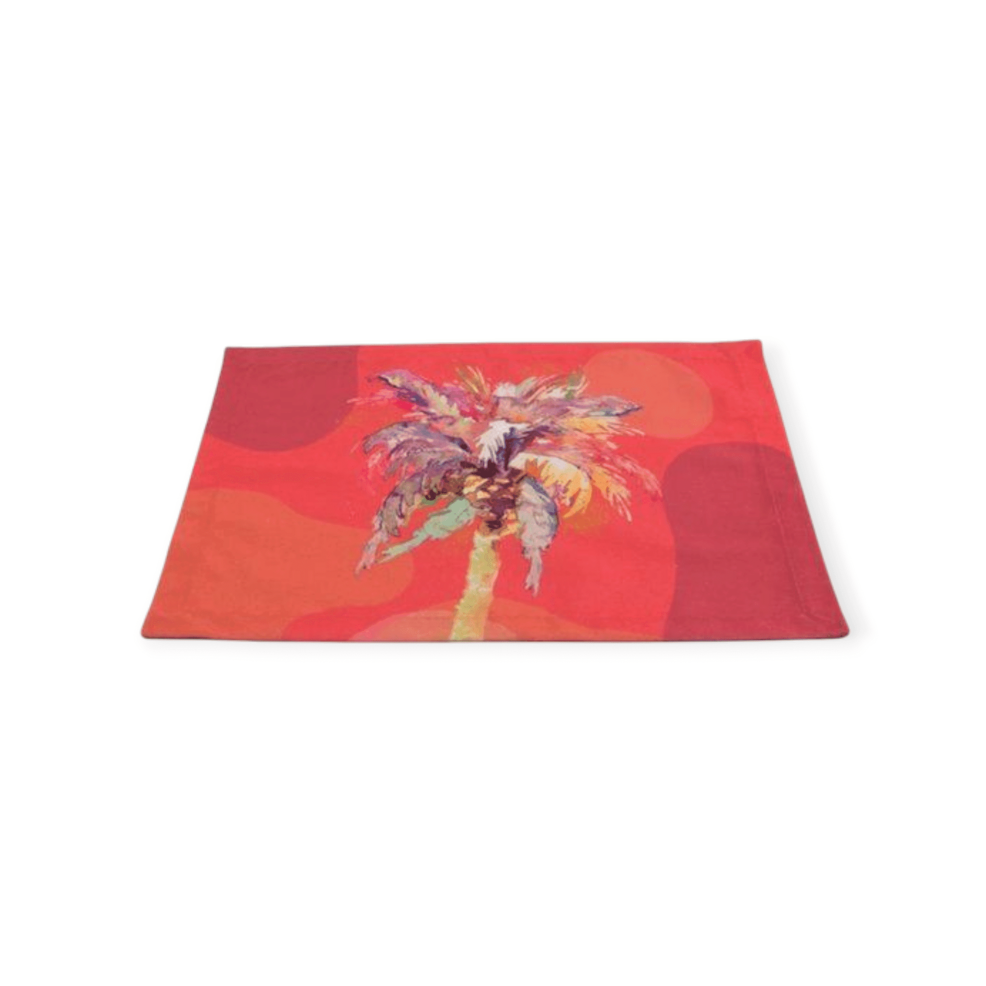 Imbarro - Placemats - Set van 2 - Palmtree - Tropical - 35x53cm - Katoen