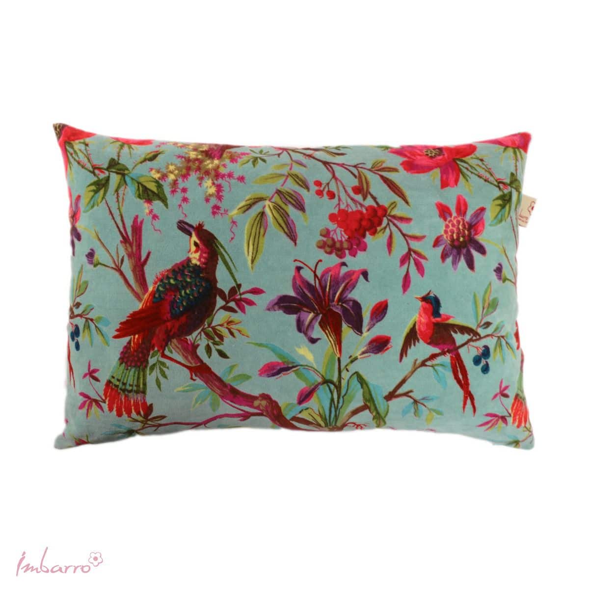 Imbarro - Sierkussen - Kussen - Cushion Paradise - Large - Mint - 40x60cm