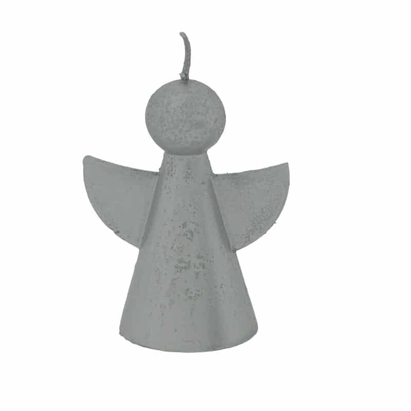 Home Society - Engel Kaarsjes - Doos 6 stuks - Zilver - 8.5 cm