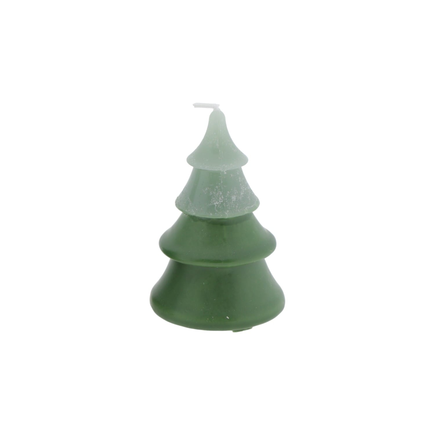 Home Society - Kerstboom kaarsjes - Duo Layer - Groen - Lichtgroen - S - Doosje 6 stuks