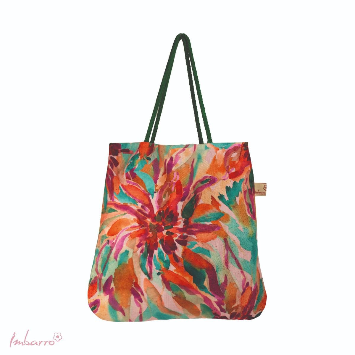 Imbarro - Shopper- Strandtas - Anemone - Katoen - 40x45cm