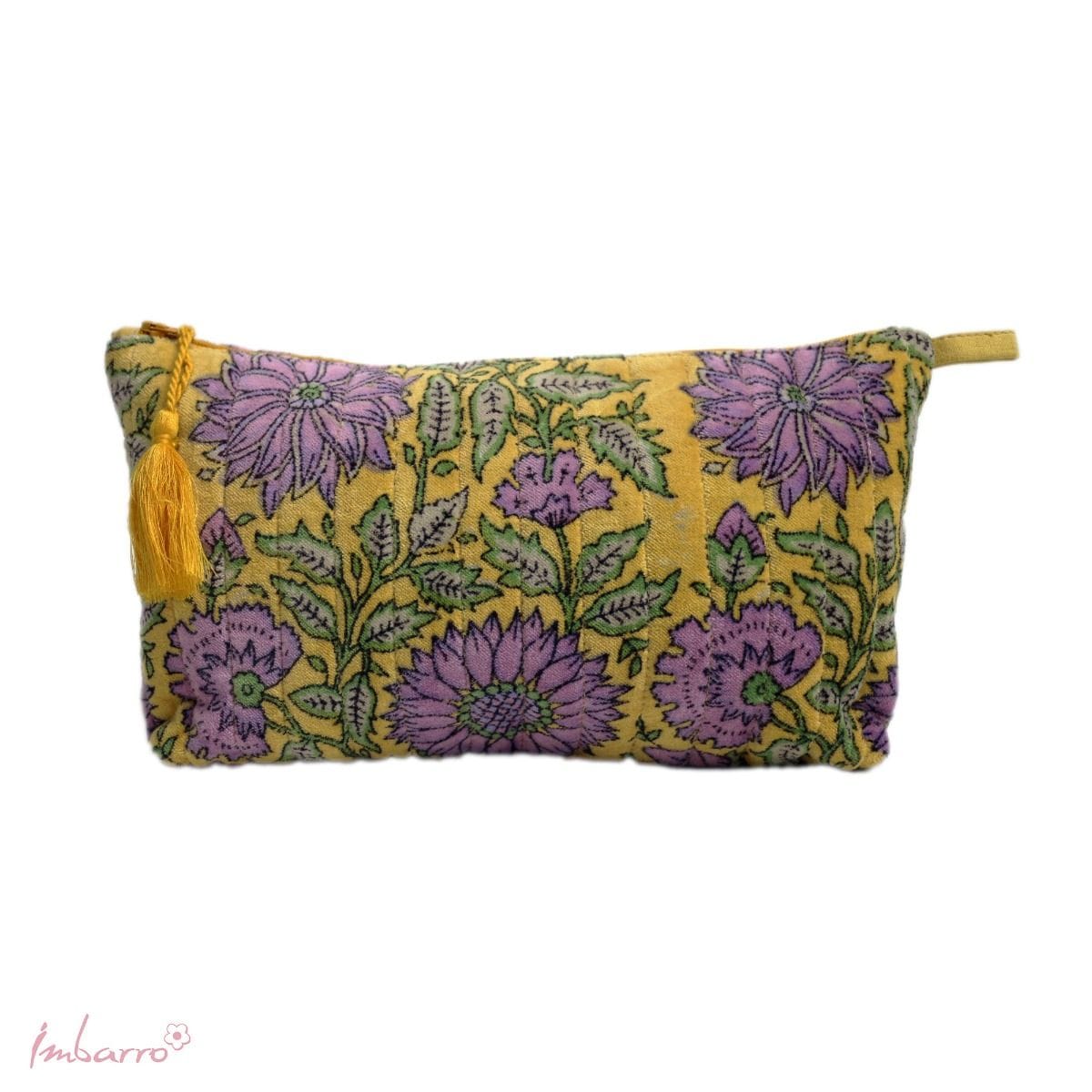 Imbarro - Pouch - Toilettas - Clutch - Makeup Tasje - Noraly - Velvet - 30x18cm