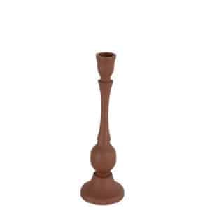 Countryfield - Kandelaar - Kaarsenhouder - Adora - S - Roestbruin - Hoogte 22 cm