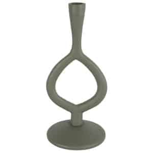 Countryfield - Kandelaar - Kaarsenhouder - Levie - Groen - L - 27cm