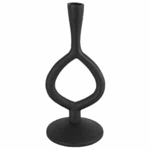 Countryfield - Kandelaar - Kaarsenhouder - Levie - Zwart - L - 27cm