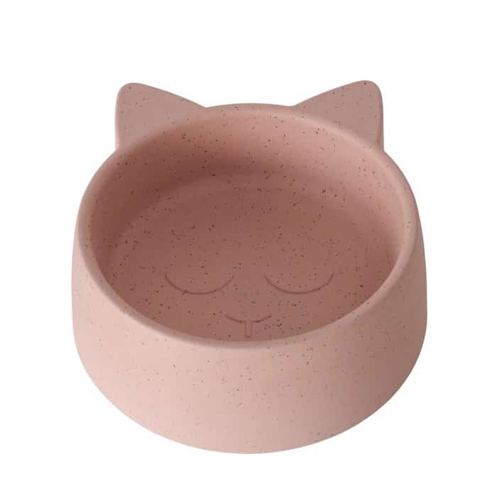 Boltze - Kattenvoederbak - Kattenvoerbak - Voederbak - Voerbak - Kat - Roze - Bamboe