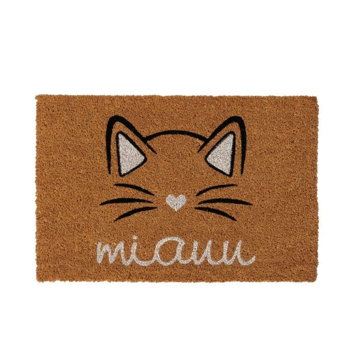 Boltze - Deurmat - Poes - Kokosmat- Kat - 40x60cm