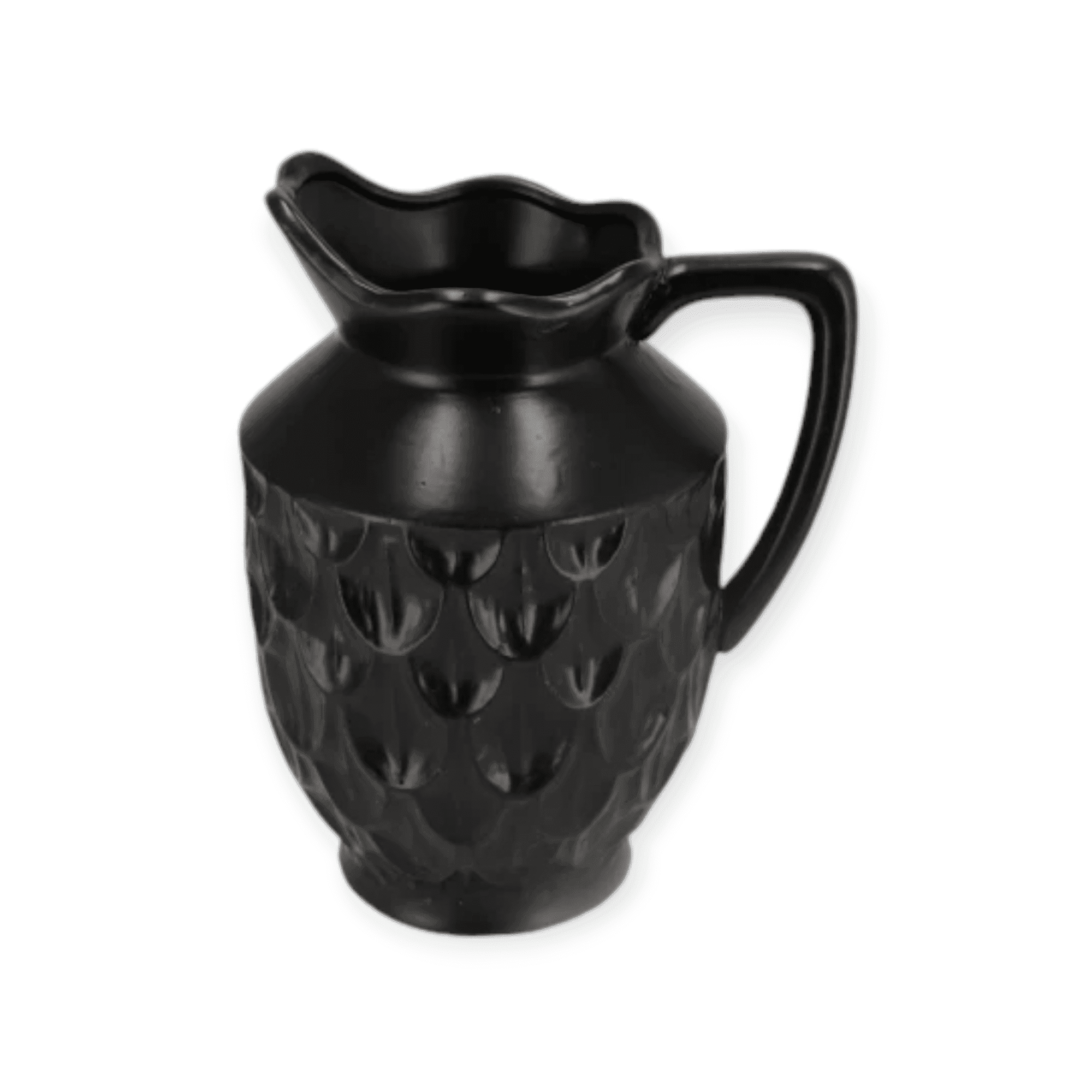 Daan Kromhout - Vaas - Kan - Inga Boa - Keramiek -Zwart - 21x17x26