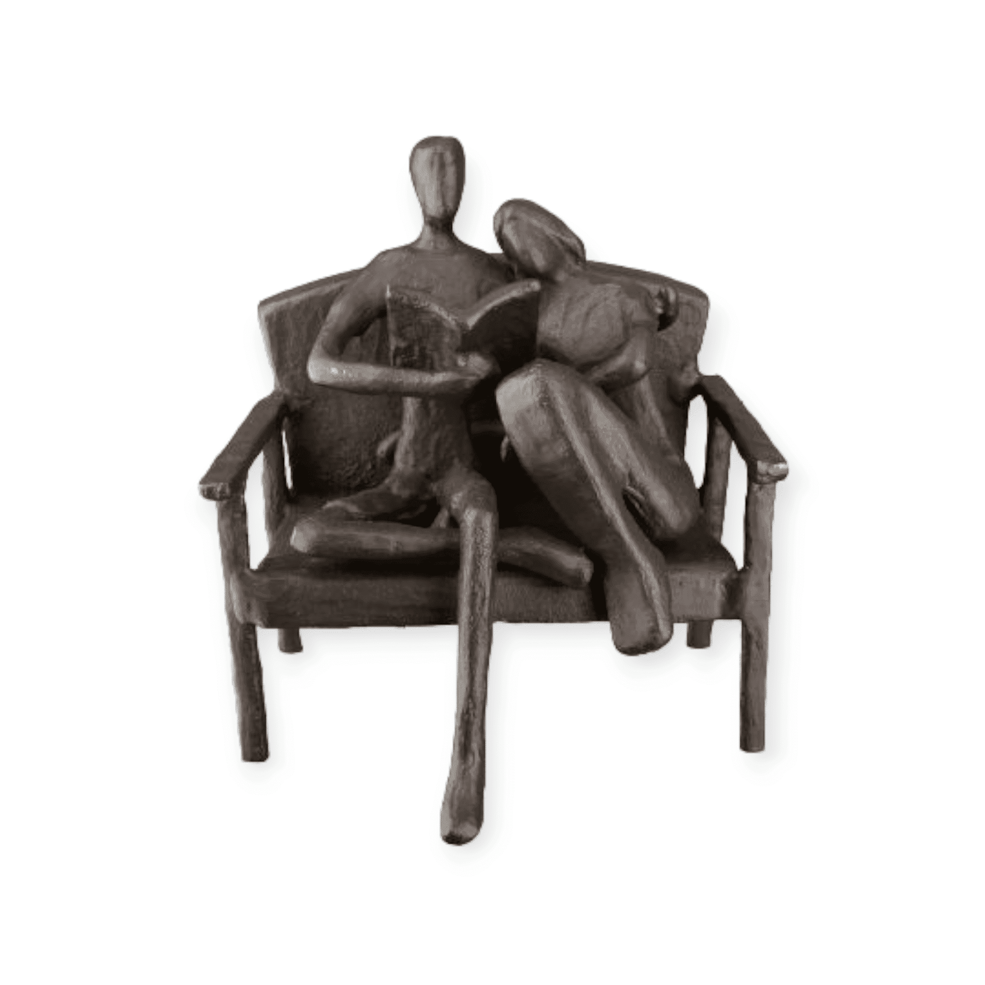 Gilde handwerk - Sculptuur - Beeld - Jouw Verhaal - Metaal - Zwart