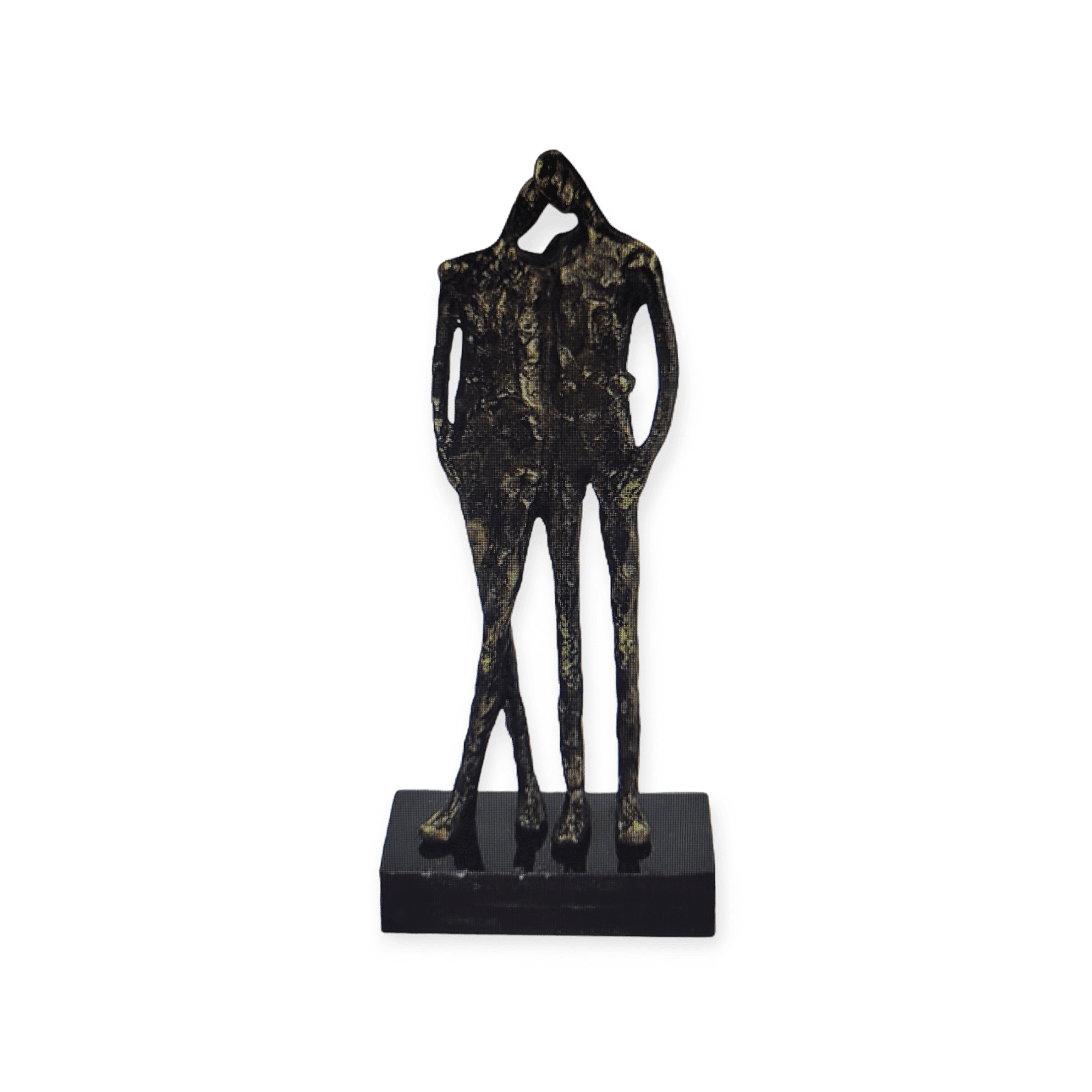 Countryfield - Beeld - Sculptuur - Together - Melotti - Bronskleur - Metaal - 37cm