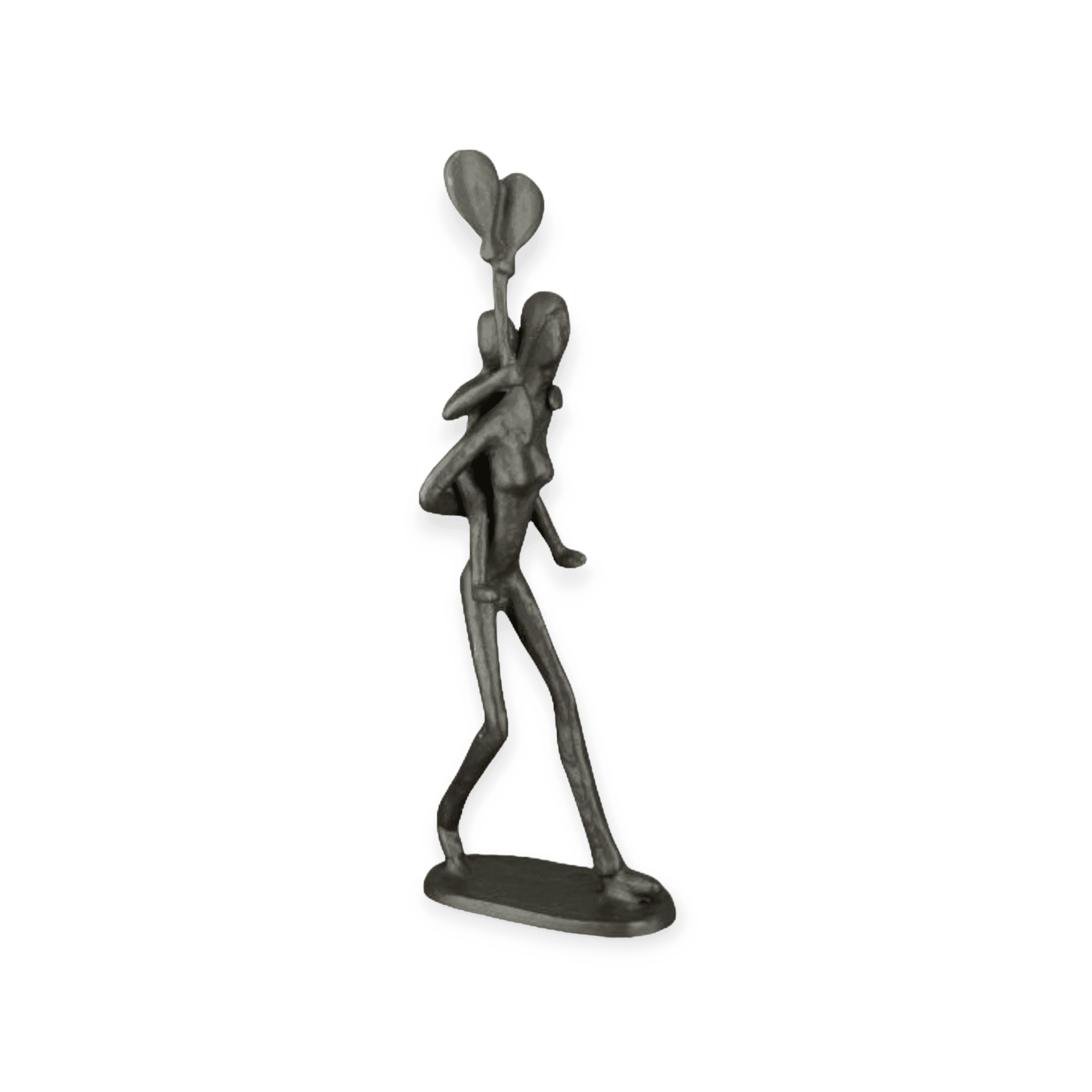 Gilde Handwerk Beeld Sculptuur Metaal I will carry you - 23 cm