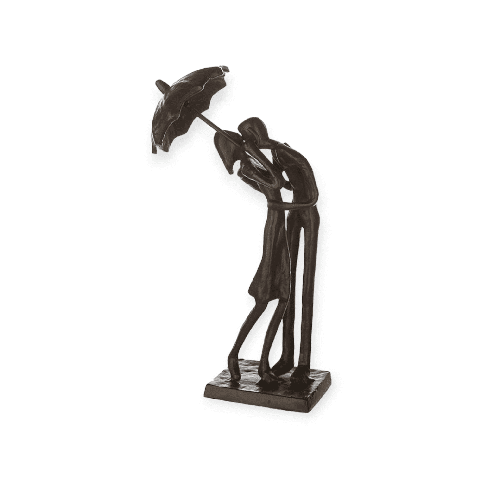 Gilde handwerk - Sculptuur - Under my umbrella - Zwart - Metaal