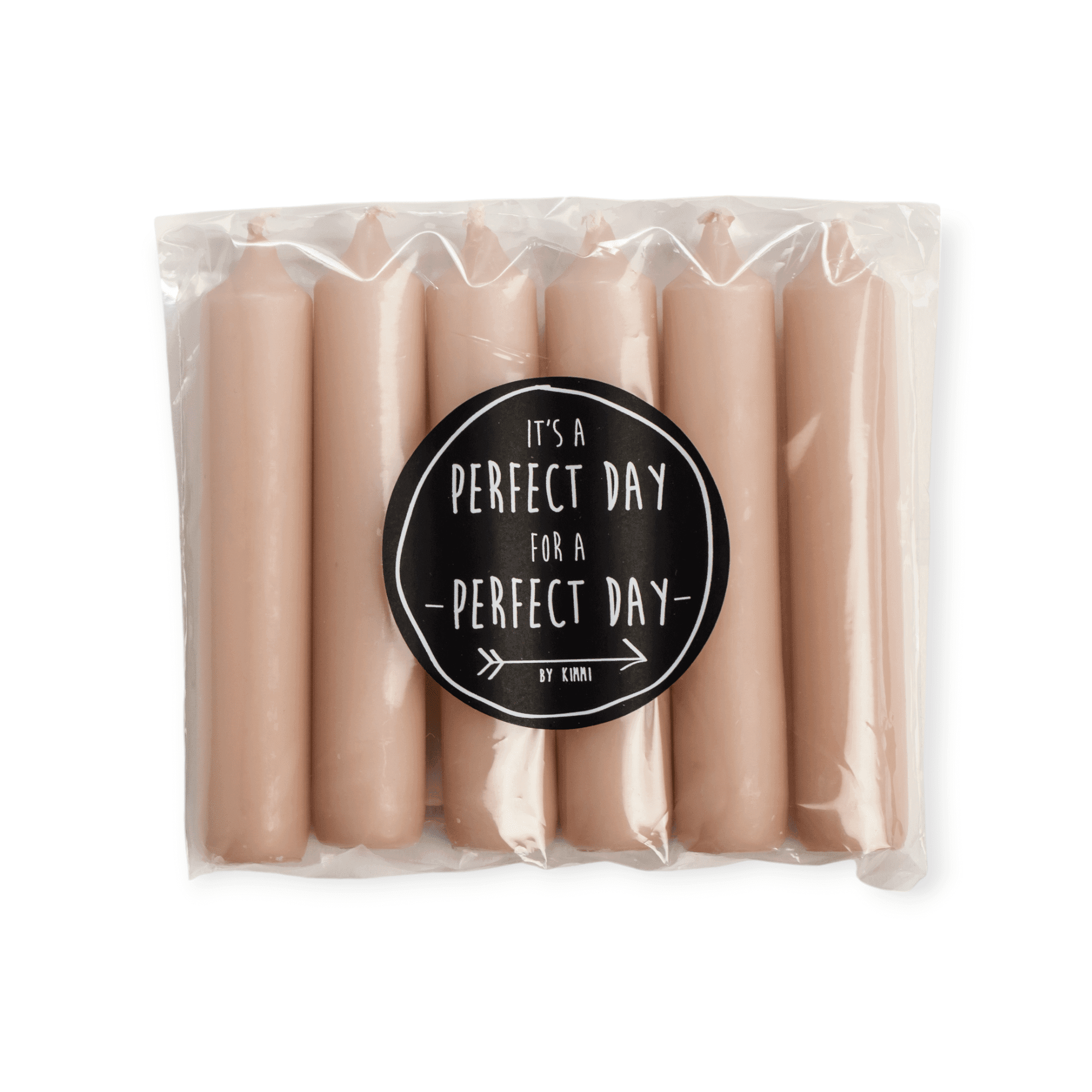 Rustik Lys - Dinerkaarsen - 6 stuks - Blossom - 2.1x12 cm