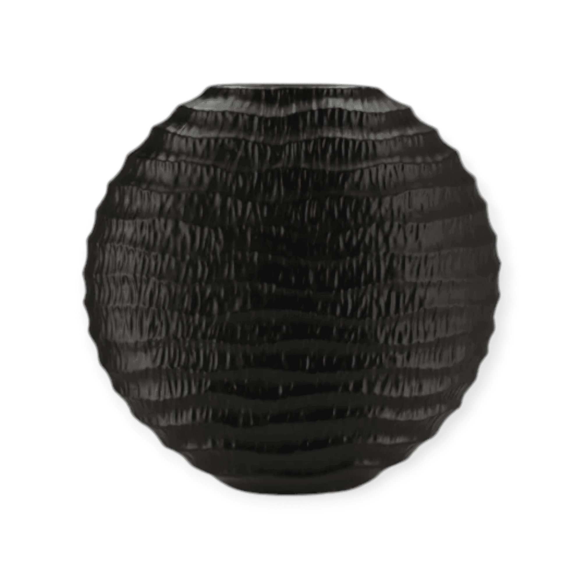 Daan Kromhout - Vaas - Inga - Jada - Zwart - Wave - 23x10x22cm - Keramiek