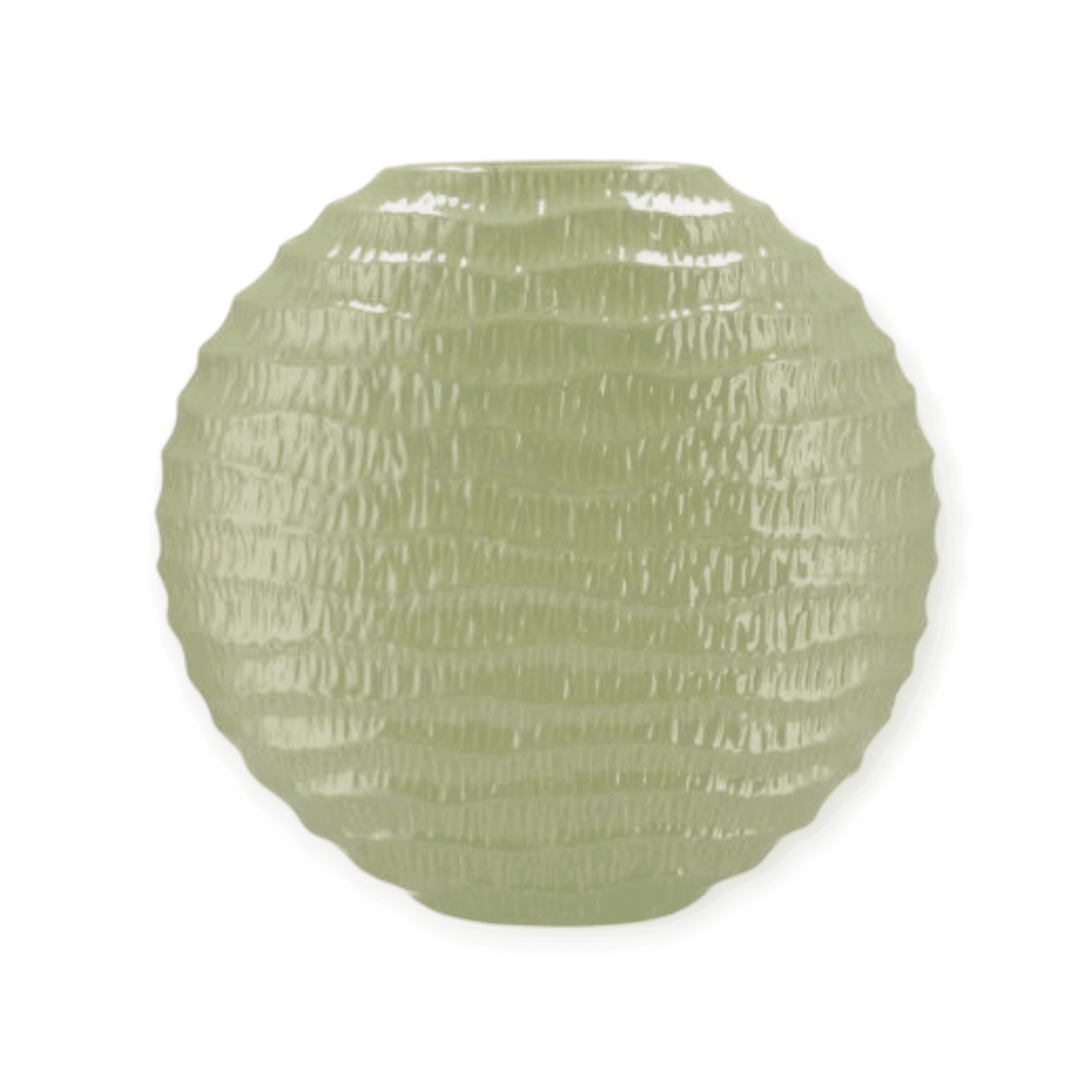 Daan Kromhout - Vaas - Lima - Pistache - Wave - Ovaal - 31x12x30cm - Keramiek