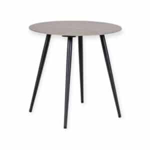 House Nordic Bijzettafel Lazio Keramiek Grijs Ø45cm Merk: House Nordic