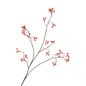 Daan Kromhout - Kunsttak - Rode Bes - Besjes - Silk Berry - 93cm