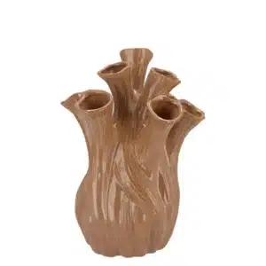 Daan Kromhout – Vaas – Bloemenvaas – Milou – Scottish – Organic – Sand – Keramiek – 18x20cm