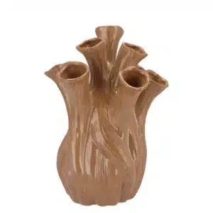 Daan Kromhout - Vaas - Bloemenvaas - Milou - Scottish - Organic - Sand - Keramiek - 22x29cm