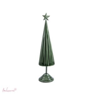 Imbarro - Decoratieve Kerstboom - Boom - Kerstboom - Groen - Metaal - Cady - 11x47.50