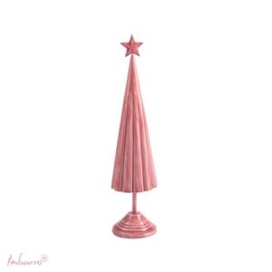 Imbarro – Decoratieve Kerstboom – Boom – Kerstboom – Roze – Metaal – Cady – 11×47.50