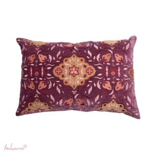 Imbarro - Sierkussen - Kussen - Violette - 40 x 60 cm - 100% Katoen Velvet