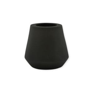 Home Society - Kandelaar - Kaarsenhouder - Multifunctioneel - Zwart - Metaal - XL en Dinerkaars - S