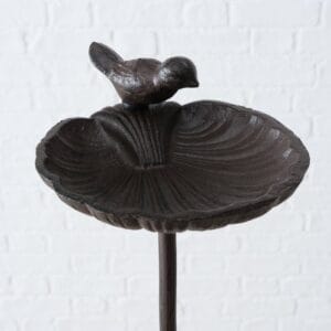 Boltze - Bird Bowl - Vogel drinkbak - Waterschaal - Vogelbad - Gietijzer - Vogels - 20x14cm