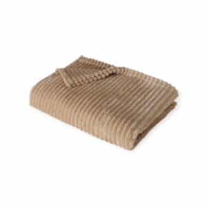 Boltze – Plaid - Deken - Hygge – 180x130 cm – Crème – Oeko-Tex Gecertificeerd – Machinewasbaar