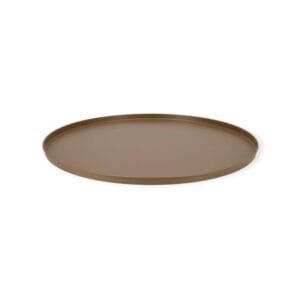 Daan Kromhout - Tray - Plate - Dienblad - Bruin/Goud - Metaal - 46 x2cm