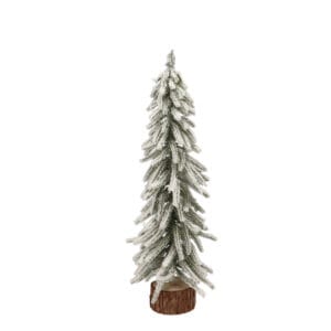 Daan Kromhout - Kerstboom - Decoratieve kerstboom - Kunstkerstboom - 38x16cm - Takken met sneeuw