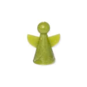 Home Society - Engel Kaarsjes - Doosje 6 stuks - Groen - 8.5 cm hoog